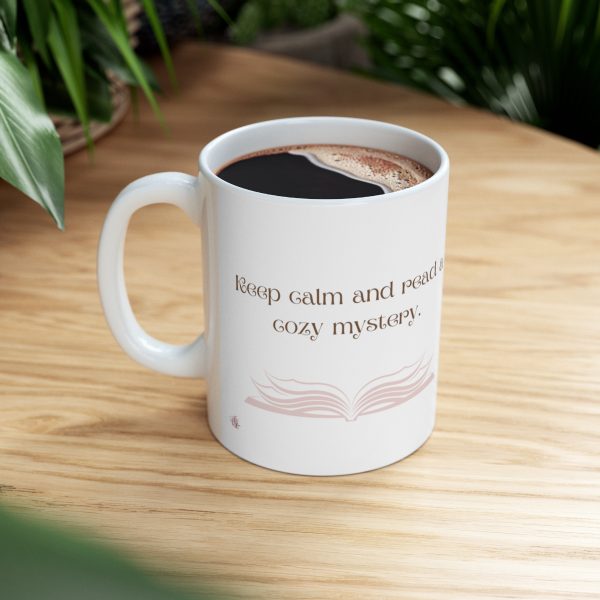 Keep Calm & Read Cozy Mystery Mug