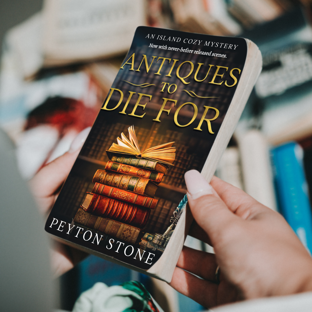 Antiques to die for paperback Antiques to die for paperback in hand reading
