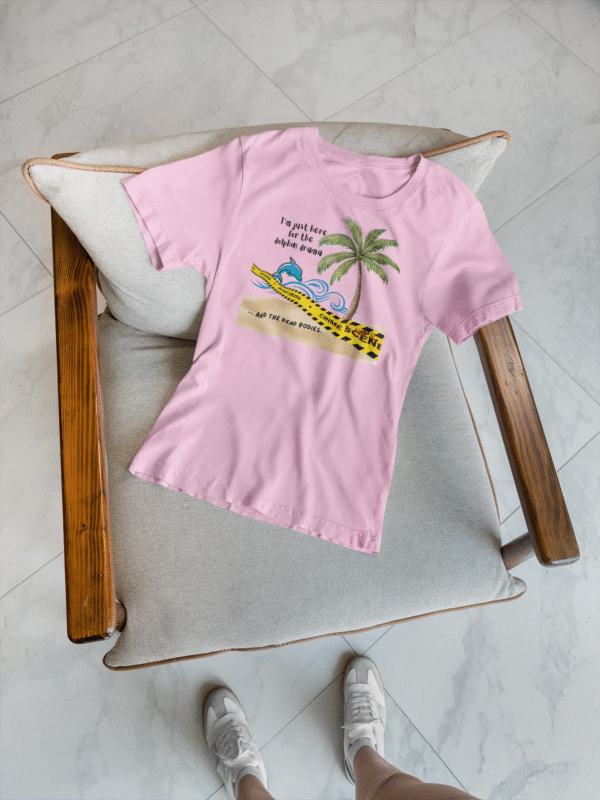MARINE WORLD TEE PINK